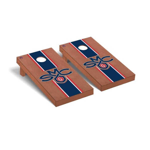 slide 2 of 5, Saint Marys College California Gaels Rosewood Cornhole Board Set