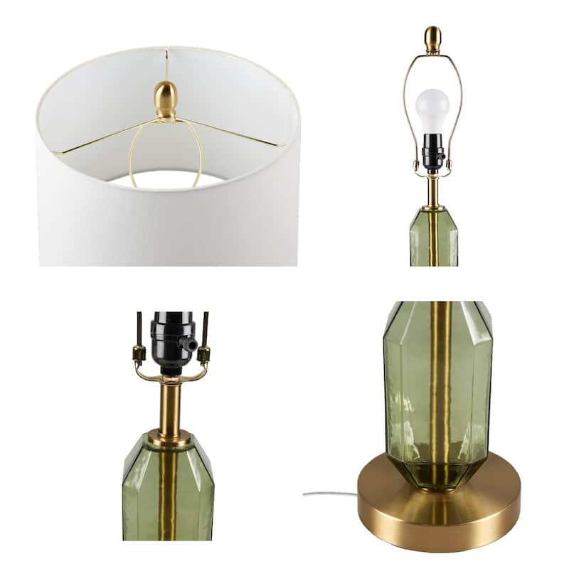 510 Design Zirconia Faceted Glass Table Lamp