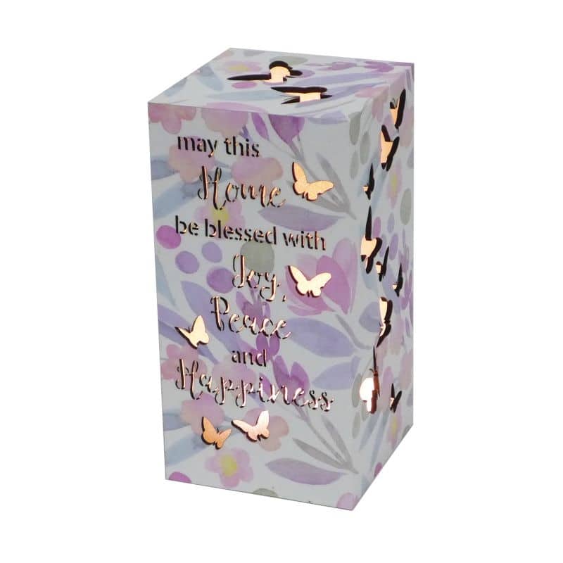 Led With Text-Home Blessing Night Light