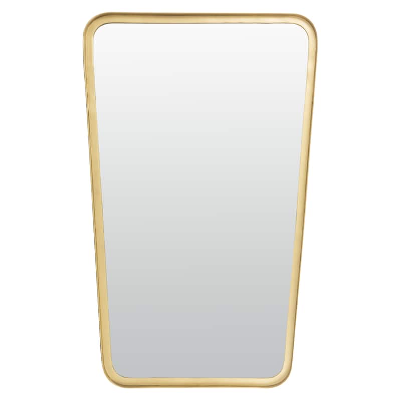 SAFAVIEH Brooklyn 20-inch Brass Vertical Mirror - 19.5" W x 2" L x 31.5" H - 20Wx2Dx32H