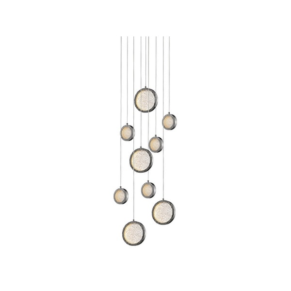 Avenue Lighting HF5019PN LED Pendant Bottega Polished Nickel - One Size. Opens flyout.