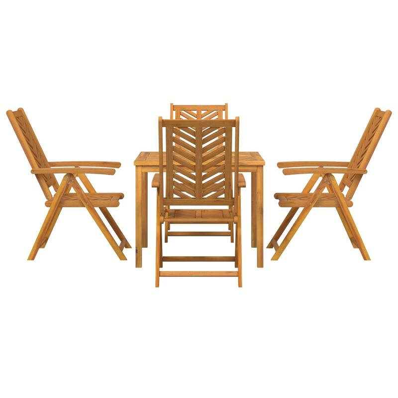 Adjustable Multi-Position Dining Table Set