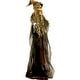 preview thumbnail 7 of 7, Haunted Hill Farm 6-Ft. Scarecrow Witch, Indoor/Covered Outdoor Halloween Decoration, LED Multi Eyes, Poseable, , Helena