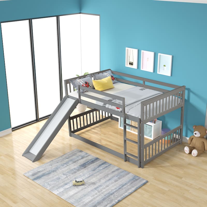 Full over Full bunkbed with Slied