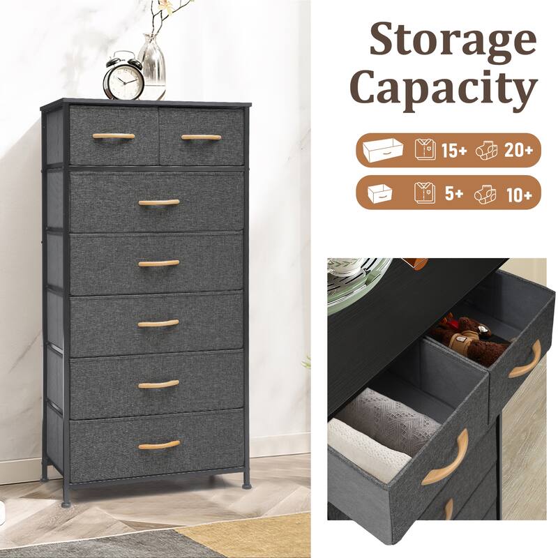 VredHom 7-drawer Storage Chest Dresser