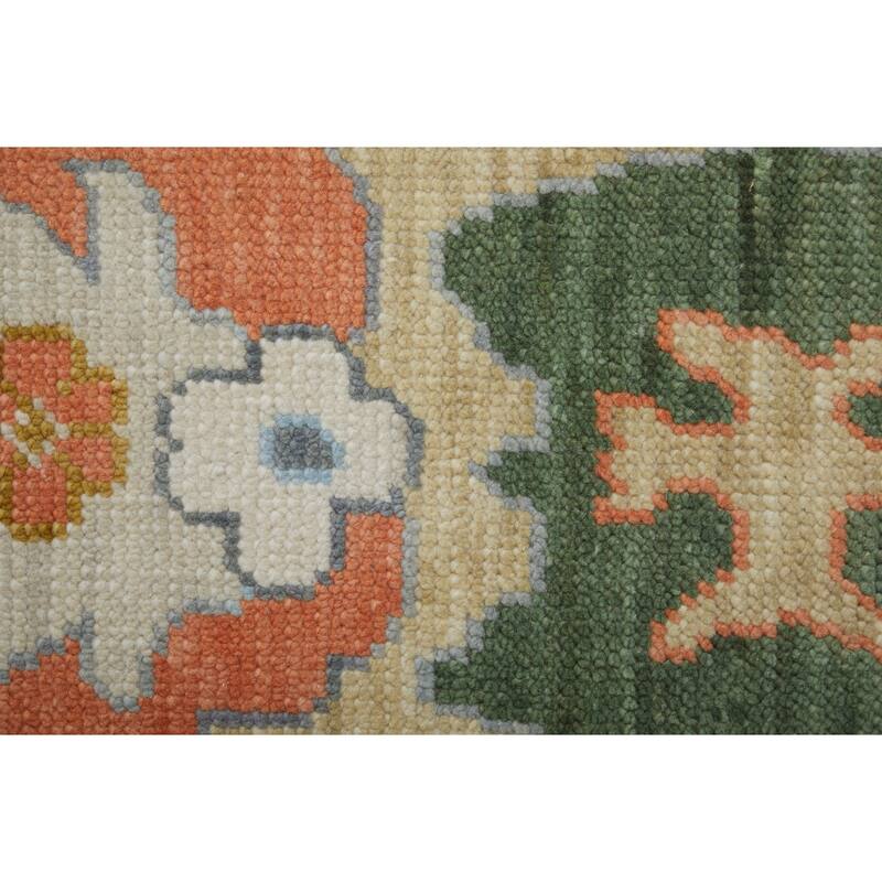 Larson R69GB Floral & Botanical Transitional Area Rug