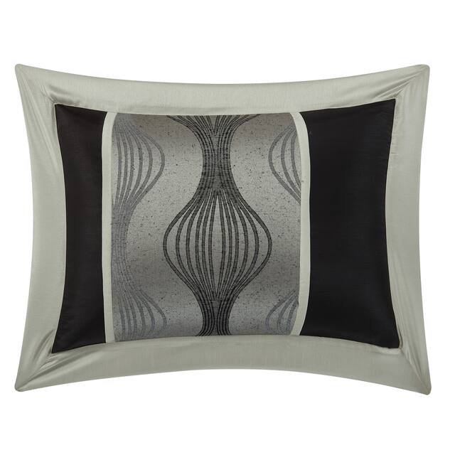 Grand Avenue Daniella 7-Piece Modern Geometric Comforter Set