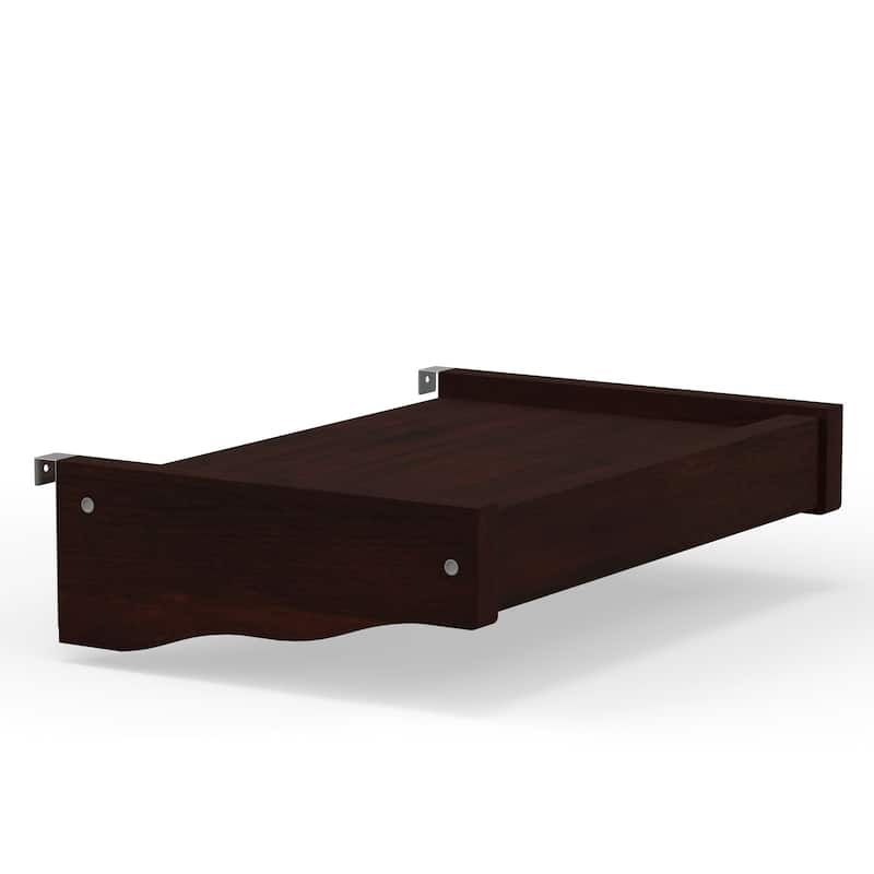 Plana Wood Bunk Bed and Hanging Nightstand