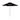 California Umbrella 9' Round Marenti Wood Frame Patio Umbrella with Pacifica Fabric, Base Not Included