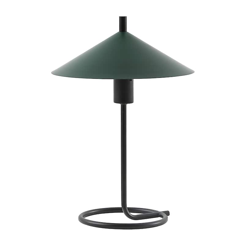 SAFAVIEH Khlo 17-inch Metal Table Lamp (LED Bulb Included) - 12"W x 12"D x 17"H