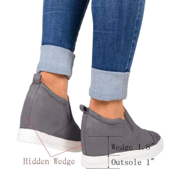 hidden high heel sneakers