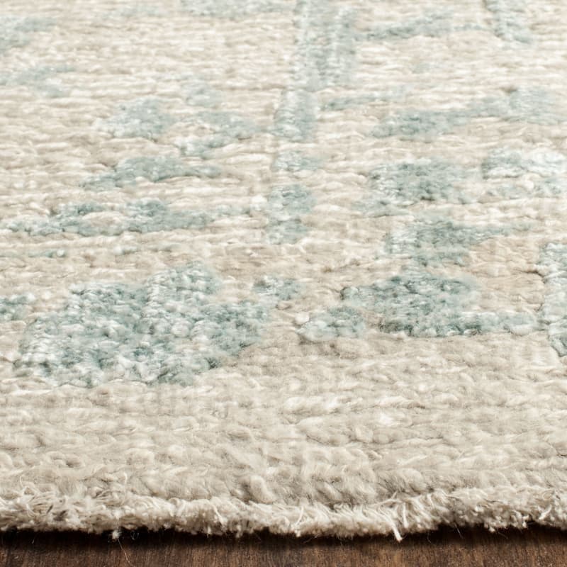 SAFAVIEH Couture Hand-knotted Centennial Saila Modern Abstract Silk Rug