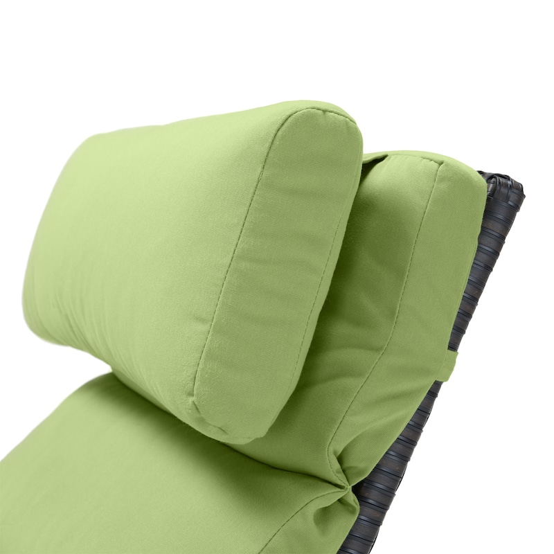 Barcelo 2 Piece Sunbrella Outdoor Patio Chaise Lounges Set