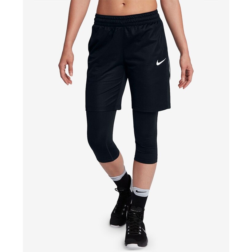 Shop Nike Women Dry Mesh Dri Fit Basketball Shorts Medium