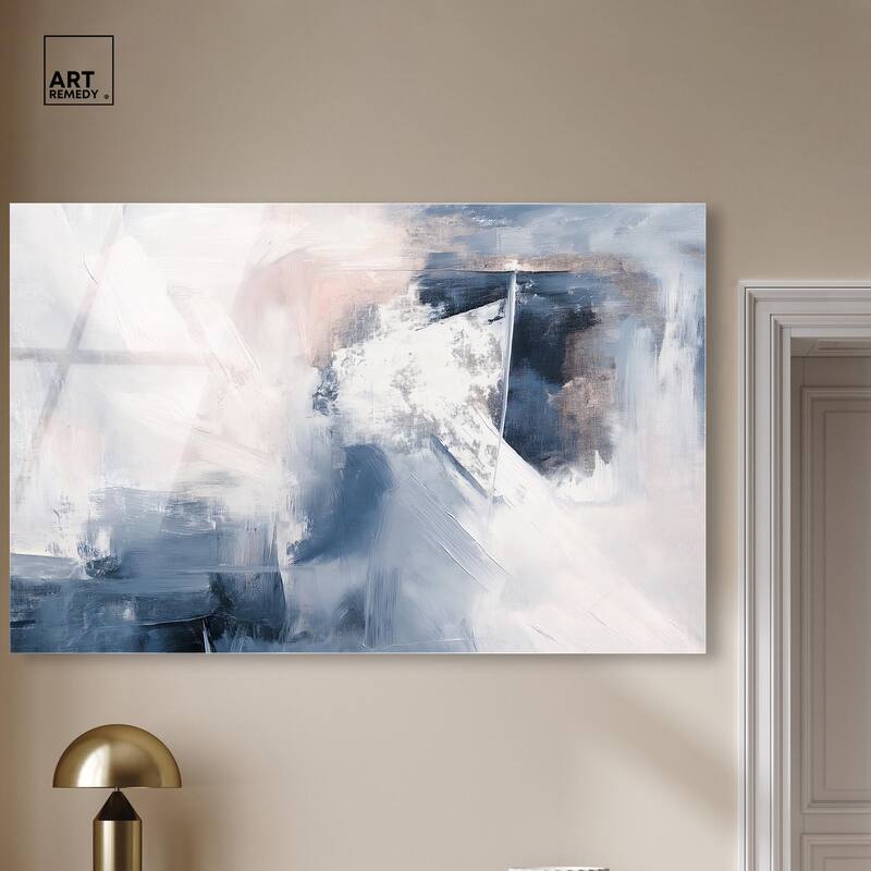 Blue Rapture II Acrylic by Art Remedy, Ready to Hang