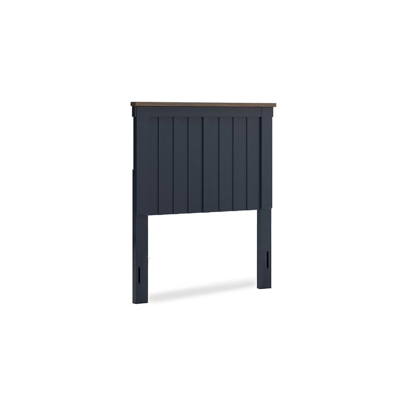 Signature Design by Ashley Landocken Blue/Brown Twin Panel Headboard