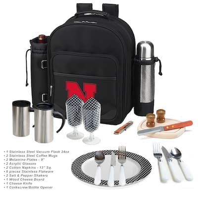 NCAA Nebraska Cornhuskers 2-Person Coffee Picnic Backpack