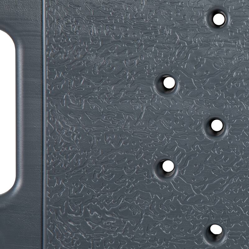 Tool-Free 300 Lb. Capacity, Adjustable Teal Bath & Shower Chair with Large Back