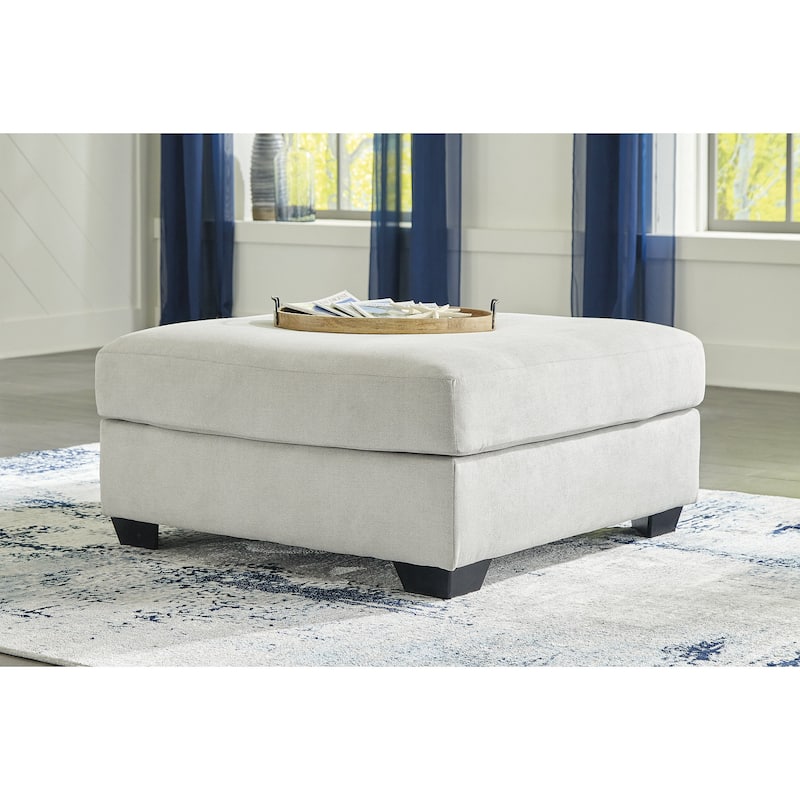 Signature Design by Ashley Lowder Gray Oversized Accent Ottoman