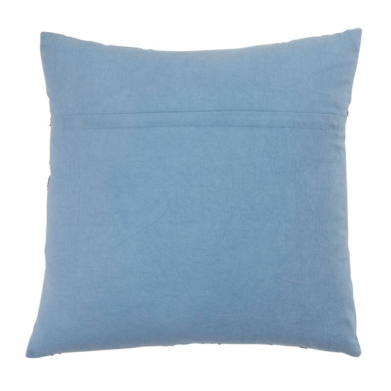Stonewashed Pillow With Fish Design