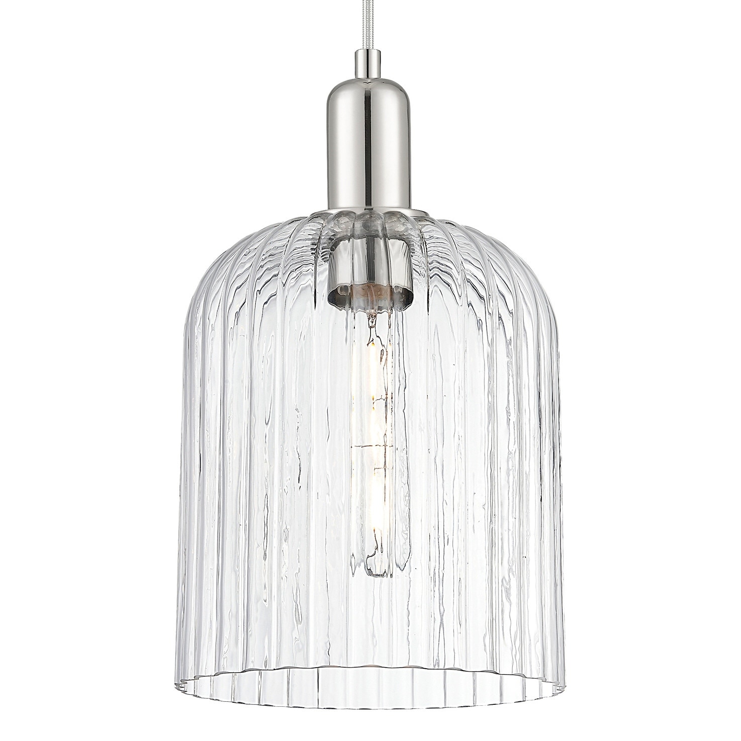 Innovations Lighting 716-1P-G559-8CL Bridal Veil 8" Wide Cord Hung