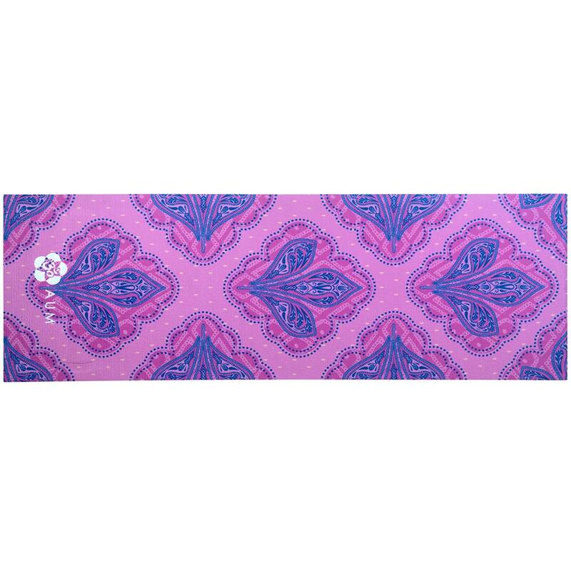 AUM 4mm Soft Foam Tech Lilla Series Yoga Exercise Mat - 68" x 24" - Perfect for Yoga/Pilates/Floor Exercises