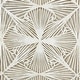Illusion Shadow Box - Abstract Woven Rice Paper Wall Art - Off-White ...