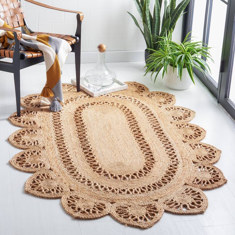 SAFAVIEH Handmade Natural Fiber Riccarda Casual Jute Rug On Sale