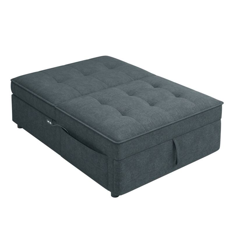 Upgraded Sleeper Chair Bed Sofa Bed,4 in 1 Multi-Function Folding Ottoman Bed