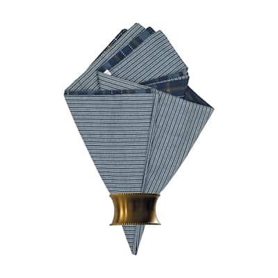 Anthony Navy Thanksgiving Cloth Napkin Set of 6
