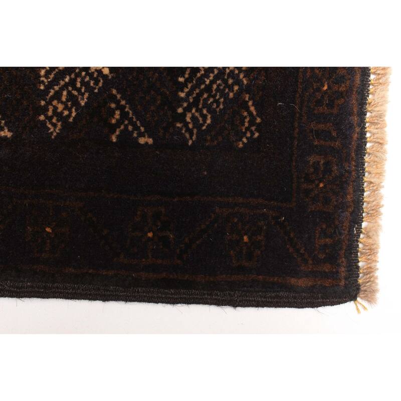 ECARPETGALLERY Hand-knotted Teimani Light Brown Wool Rug - 2'9 x 4'6