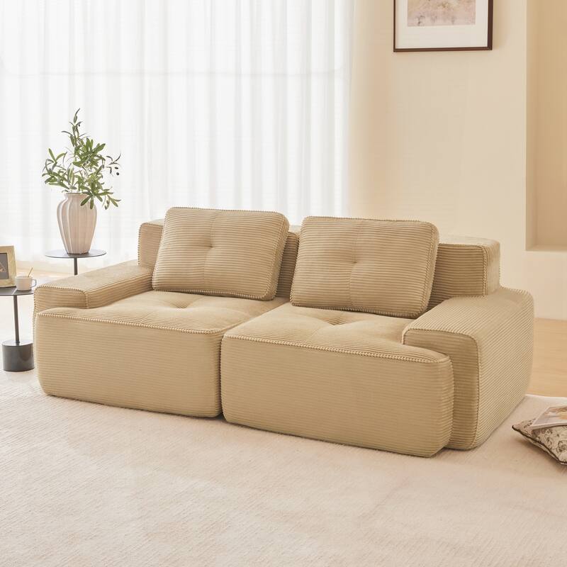 Modular Sectional Sofa for Living Room - Camel