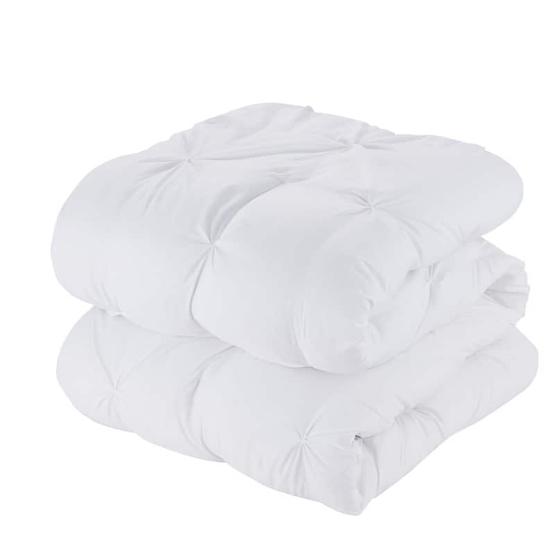 Sweet Home Collection 8 Piece Pinch Pleated Bed In a Bag All Season Complete Set