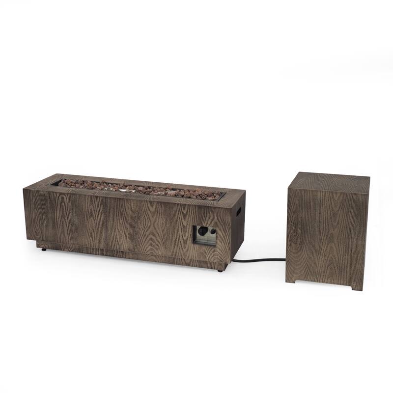 Wellington Outdoor Iron 50000 BTU Fire Pit by Christopher Knight Home
