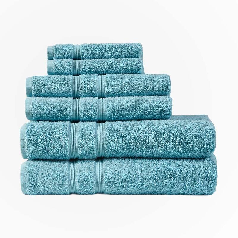 Turkish Cotton 6 Piece Towel Set