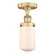 Option Brushed Brass / Matte White