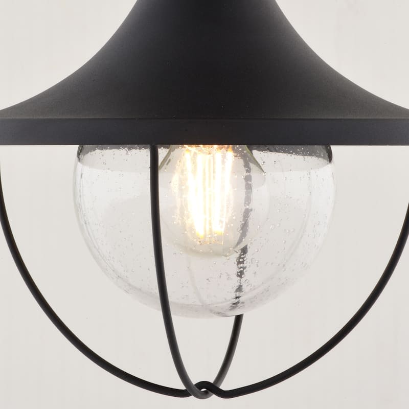 Vaxcel Lighting T0780 Dunlap 10" Wide Semi-Flush Globe Outdoor Ceiling