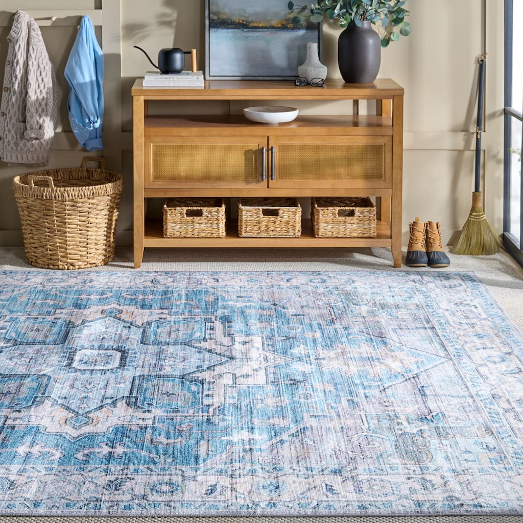 Martha Stewart Himkea Machine Washable & Slip Resistant Rug