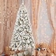 preview thumbnail 3 of 15, Flocked Pre-Lit Christmas Tree with Warm White Lights
