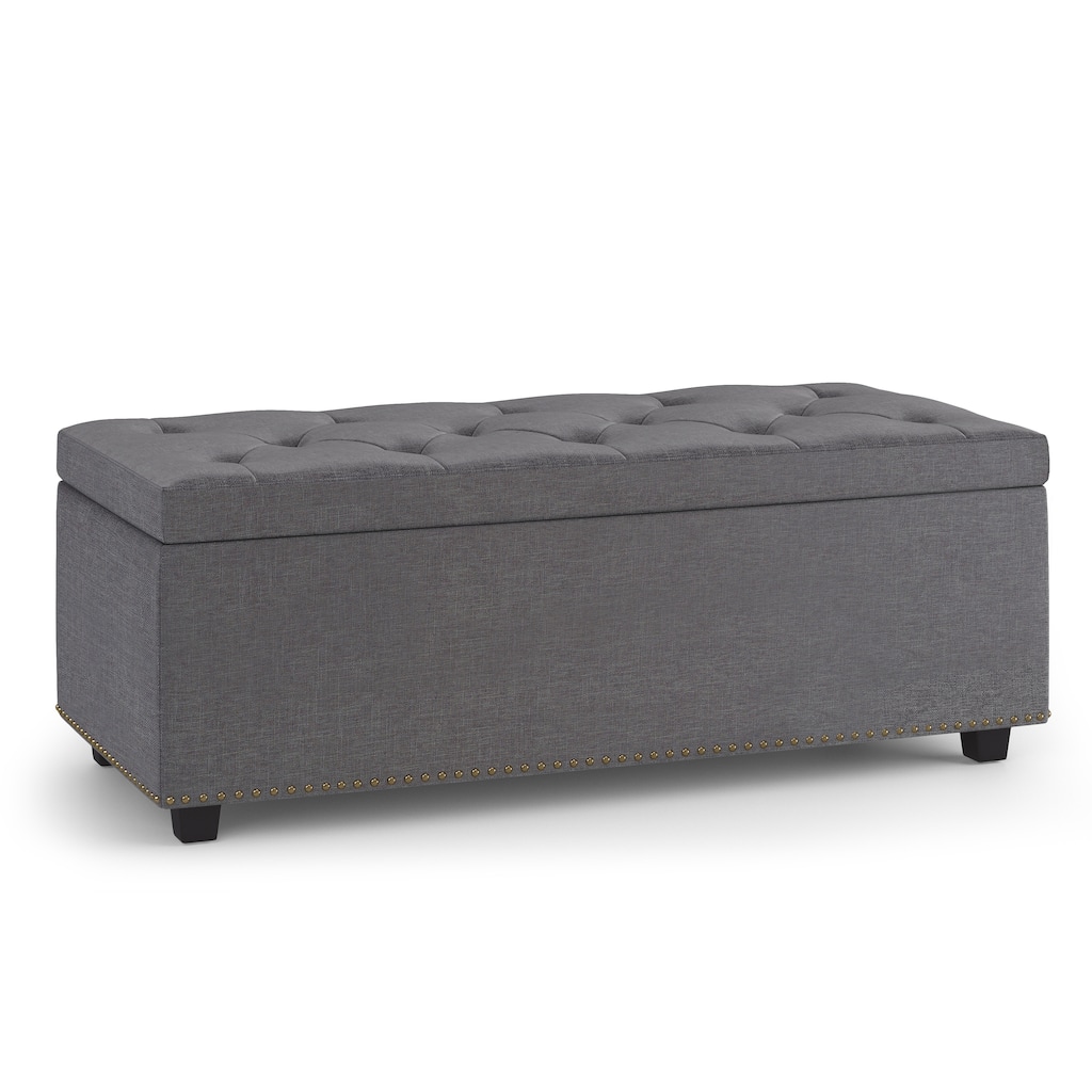 Lift Top Rectangular Storage Ottoman
