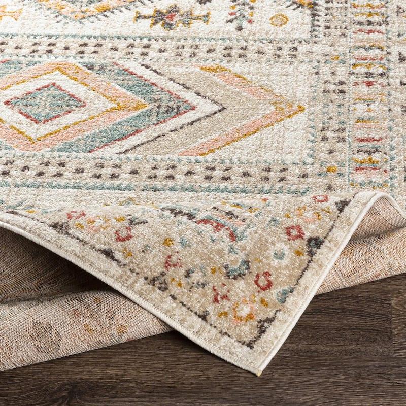 Livabliss Ankara Updated Traditional Tribal Area Rug