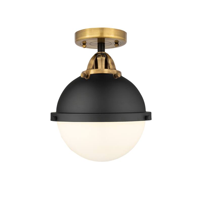 Innovations Lighting Nouveau 2 Hampden - 1 Light 9" Semi-Flush Mount