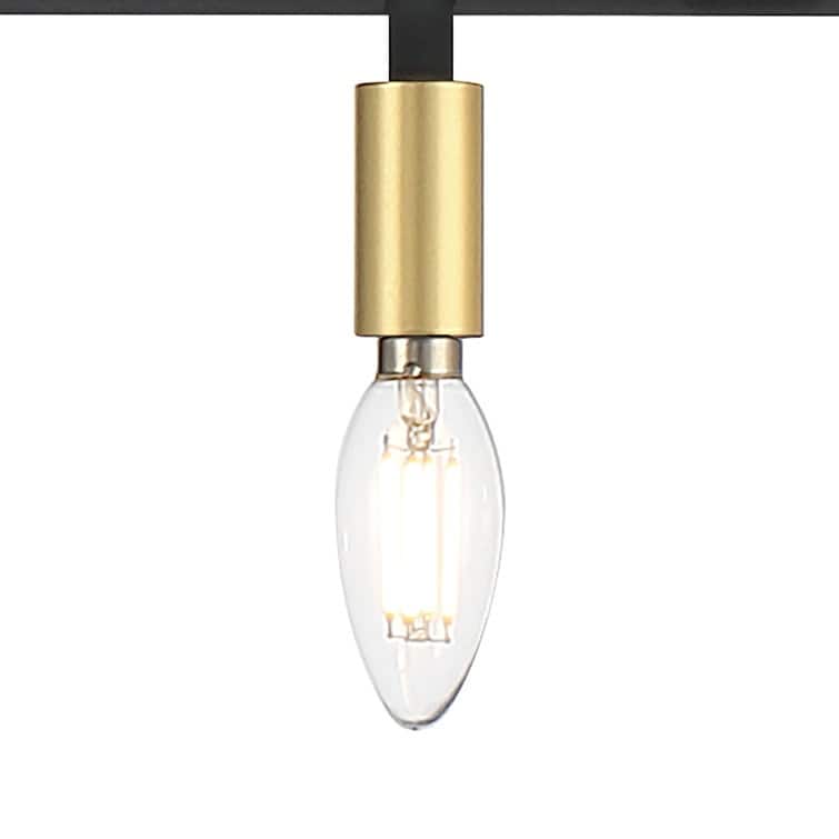 7-light Large Modern Farmhouse Kitchen Island Lighting - 55''