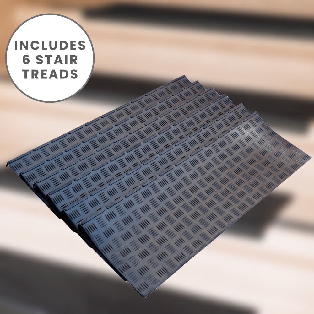Envelor Indoor Outdoor Non-Slip Step Mats Stair Treads Rubber Step Mats - 6  Pack - On Sale - Bed Bath & Beyond - 32516647