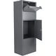 preview thumbnail 2 of 10, Large Single Compartment Locking Parcel Drop Box - 41.5"Hx 12"Dx 16.25"W