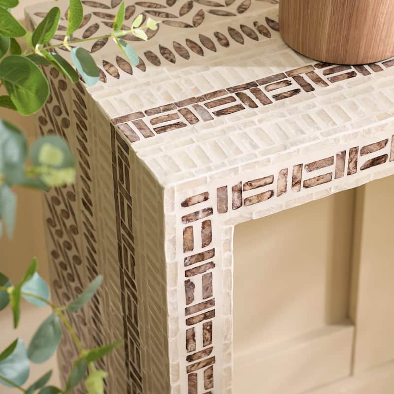 SAFAVIEH Home Kestrel Console Table - 46"W x 12"D x 30"H