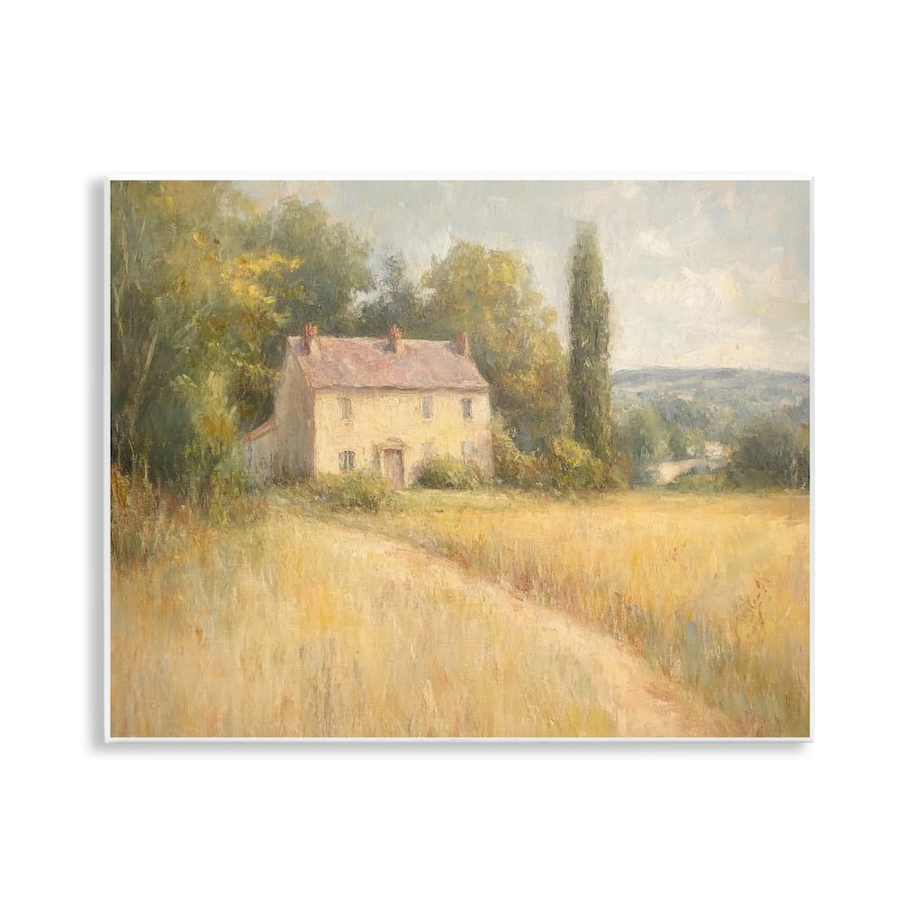 Stupell Hide Away Cottage House Wall Plaque Art Design By Petal Prints Design