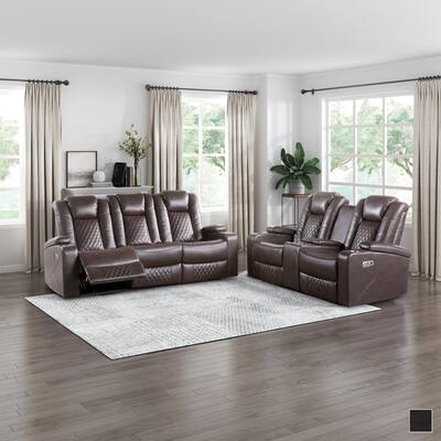 Carlisle 2-Piece Power Reclining Living Room Sofa Set