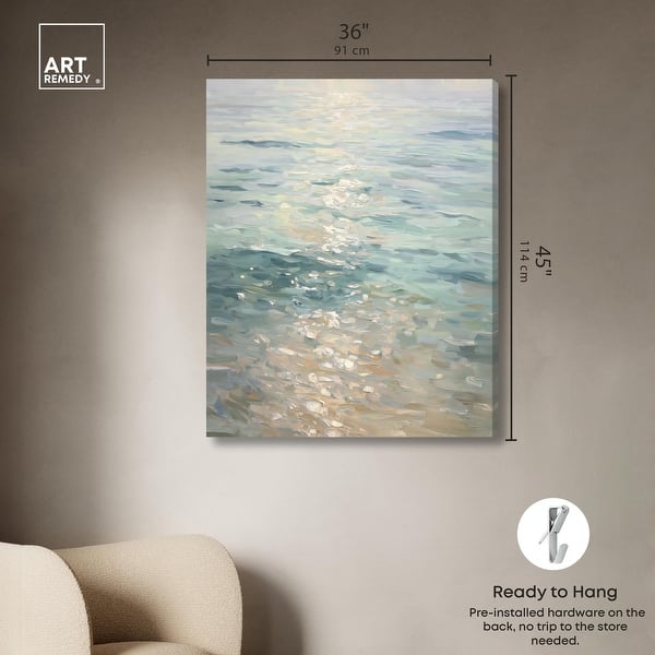 Sea Sunset Coastal Decor Canvas Print by Art Remedy - Bed Bath & Beyond ...