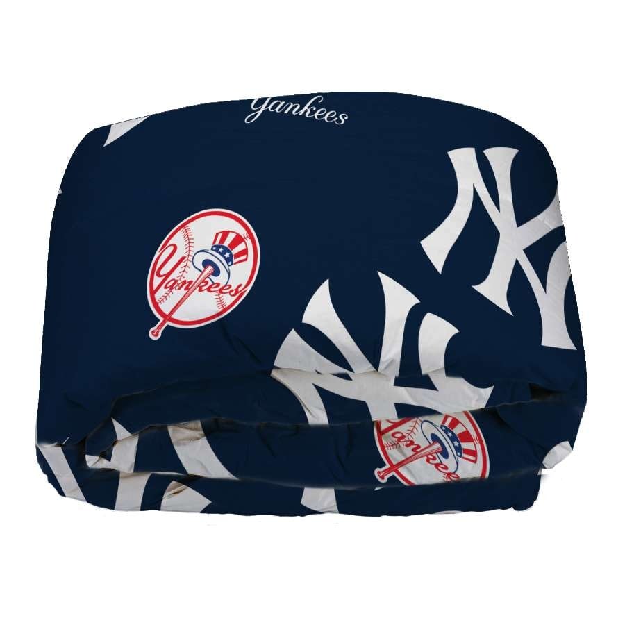 MLB New York Yankees Rotary 4 piece Twin Bed in a Bag Set Bed Bath Beyond 29903869